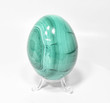 3.42" Polished MALACHITE EGG with Stand - Congo E639