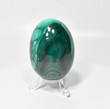 3.03" Polished MALACHITE EGG with Stand - Congo E643