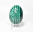 3.42" Polished MALACHITE EGG with Stand - Congo E638