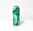3.46" POLISHED MALACHITE OBELISK Tower Carving - Congo A949