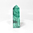 3.71" POLISHED MALACHITE OBELISK Tower Carving - Congo A948