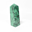 3.71" POLISHED MALACHITE OBELISK Tower Carving - Congo A948