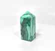 2.63" POLISHED MALACHITE OBELISK Tower Carving - Congo A955