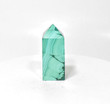 2.63" POLISHED MALACHITE OBELISK Tower Carving - Congo A955