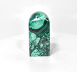 2.63" POLISHED MALACHITE OBELISK Tower Carving - Congo A954