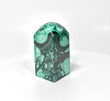 2.63" POLISHED MALACHITE OBELISK Tower Carving - Congo A954