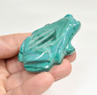 2.51" POLISHED MALACHITE FROG Animal Carving Congo CM56