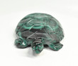 4.48" POLISHED MALACHITE TURTLE Animal Carving Congo CM43