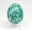 2.91" POLISHED MALACHITE EGG With Stand Congo E658