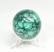 1.88" POLISHED MALACHITE SPHERE With Stand Congo E654