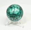 1.88" POLISHED MALACHITE SPHERE With Stand Congo E654