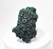 5.98" Shimmering Chatoyant Fibrous MALACHITE Sepon Mine, Laos Q658