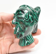 2.99" POLISHED MALACHITE BUST Carving - Congo cm21
