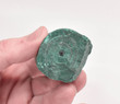 4.21" MALACHITE STALACTITE - Mindingi Mine, Congo Q708