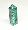 3.89" POLISHED MALACHITE OBELISK Tower Carving - Congo B259