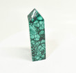 4.17" POLISHED MALACHITE OBELISK Tower Carving - Congo B265