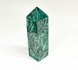 4.17" POLISHED MALACHITE OBELISK Tower Carving - Congo B265