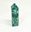 4.17" POLISHED MALACHITE OBELISK Tower Carving - Congo B265