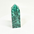 3.81" POLISHED MALACHITE OBELISK Tower Carving - Congo B260