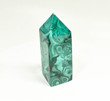 3.77" POLISHED MALACHITE OBELISK Tower Carving - Congo B262