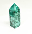 3.77" POLISHED MALACHITE OBELISK Tower Carving - Congo B262