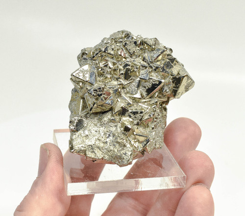 2.20" PYRITE CRYSTAL Cluster Huanzala Mine, Peru T430