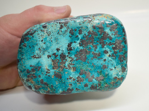 4.68" POLISHED SHATTUCKITE TANTARA Mine, Congo S-208