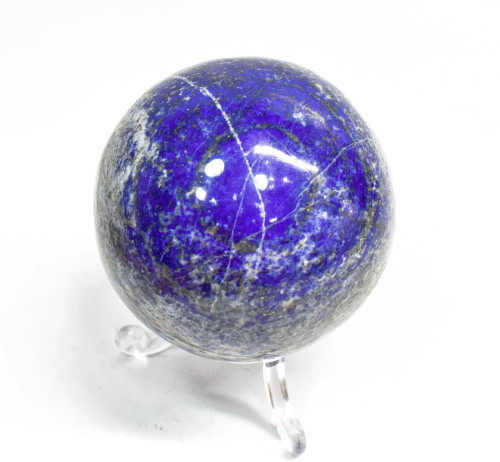 2.51" POLISHED LAPIS LAZULI Sphere With Stand Afghanistan S391