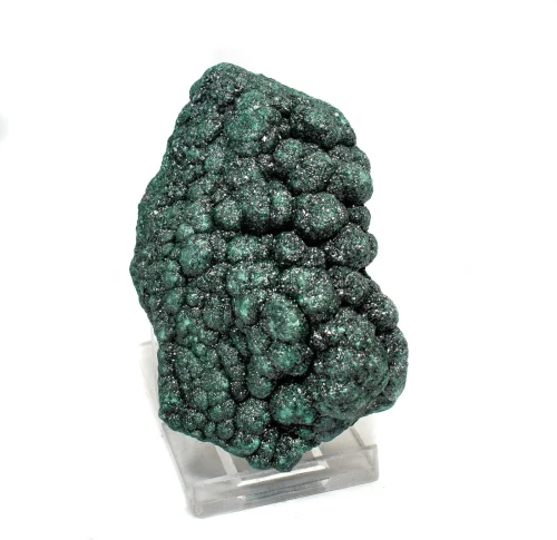 3.26" SPARKLY BOTRYOIDAL MALACHITE Kalukuluku Mine, Congo Q882