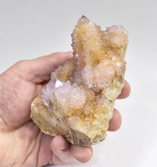4.37" AMETHYST Cactus Spirit QUARTZ Crystal Cluster South Africa Q902