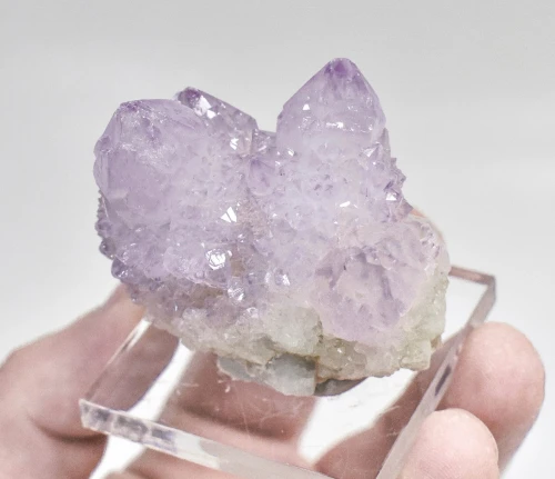 1.65" AMETHYST Cactus Spirit QUARTZ Crystal Cluster South Africa Q926