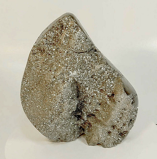 6.69" Beautiful Golden POLISHED PYRITE CATHEDRAL - Huanzala Mine, Peru P427