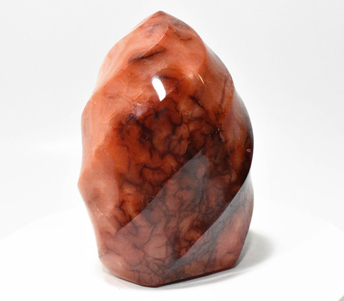 5.23" Polished CARNELIAN FLAME - Madagascar P623