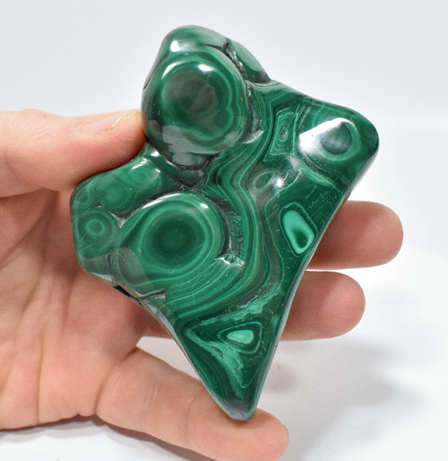 3.34" POLISHED MALACHITE - Congo A806