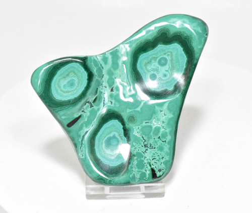 3.97" Polished MALACHITE AND CHRYSOCOLLA - Congo A920