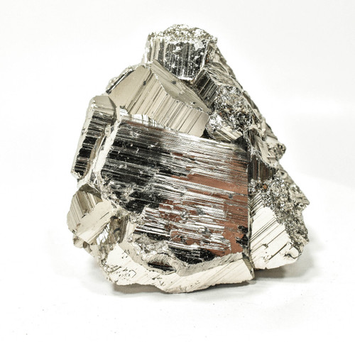 3.50" GOLDEN PYRITE CRYSTAL Cluster With Sphalerite Huanzala Mine, Peru T235