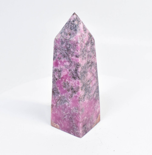 4.29" Polished COBALTO CALCITE OBELISK Kakanda Mine, Congo B189