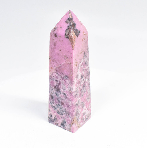 4.05" Polished COBALTO CALCITE OBELISK Kakanda Mine, Congo B195