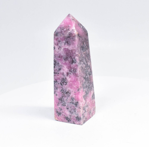 3.66" Polished COBALTO CALCITE OBELISK Kakanda Mine, Congo B183