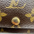Louis Vuitton Key Case Holder Monogram Canvas Cross-grain Leather Lining Brown