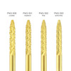 3/32" UNC Regular Tip Gold Carbide Bit (XF - C)