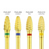 3/32" Mini Cone Gold Carbide Bit (XF - C)