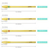3/32" Mini Cone Gold Carbide Bit (XF - C)