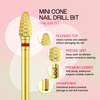 3/32" Mini Cone Gold Carbide Bit (XF - C)