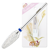 3/32" Flame Shaped Silver Carbide Bit (F - C)