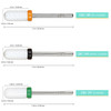 3/32" Smooth Top Small Barrel White Ceramic Bit (XF - 2XC)