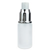 20ML Empty Silver Frosted Glass Spray Bottle with Clear Cap