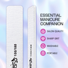Jumbo Double Sided Emery Board Nail Files - Zebra (Grits: 60/60 to 180/240)