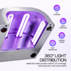 Silver 36W Nail Curing UV Gel Tunnel Lamp Dryer
