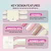 36 Tip Nail Palette Card